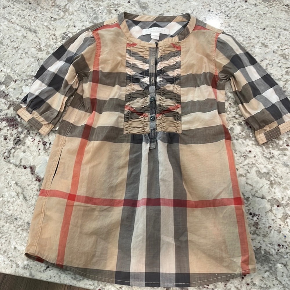 Kids Burberry dress/tunic, size 3